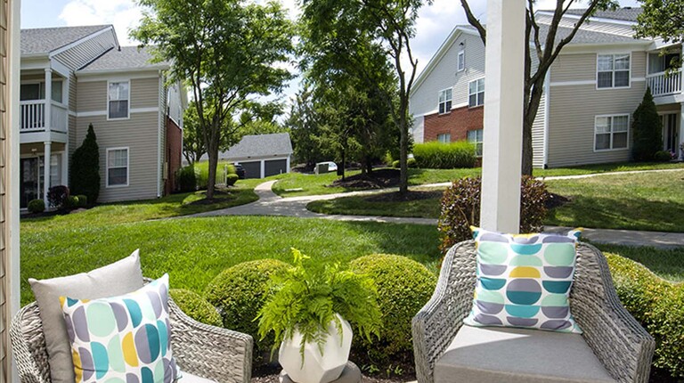 Private Covered Patio