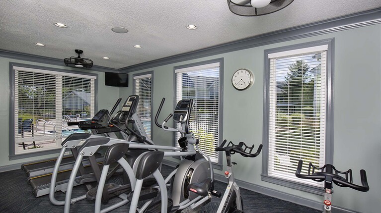 Fitness Center with Cardio Equipment